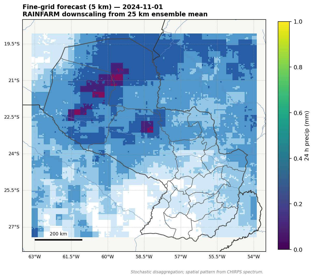 Fine-grid forecast for 2024-11-01